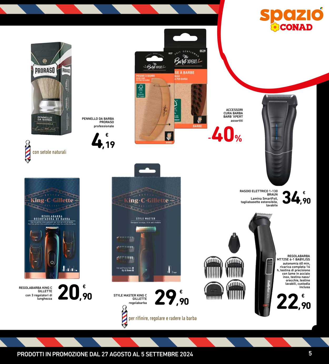 Volantino Spazio Conad - 27/8/2024 - 5/9/2024. Pagina 5