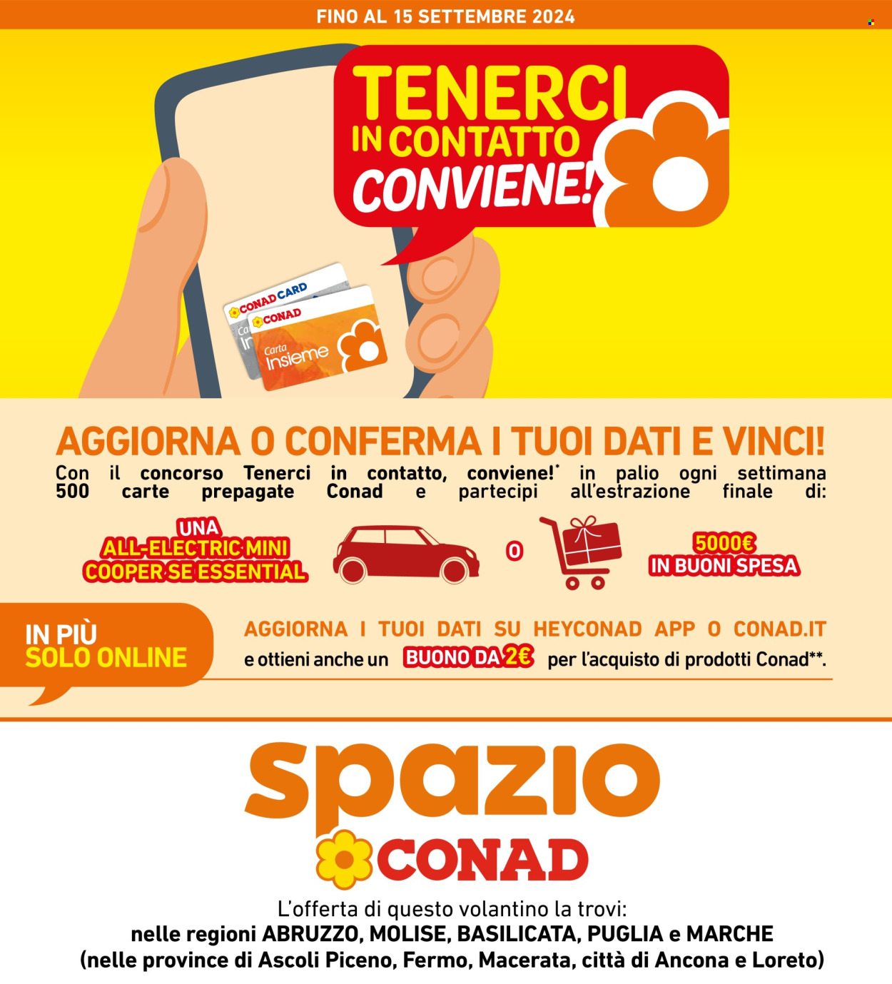 Volantino Spazio Conad - 27/8/2024 - 5/9/2024. Pagina 6