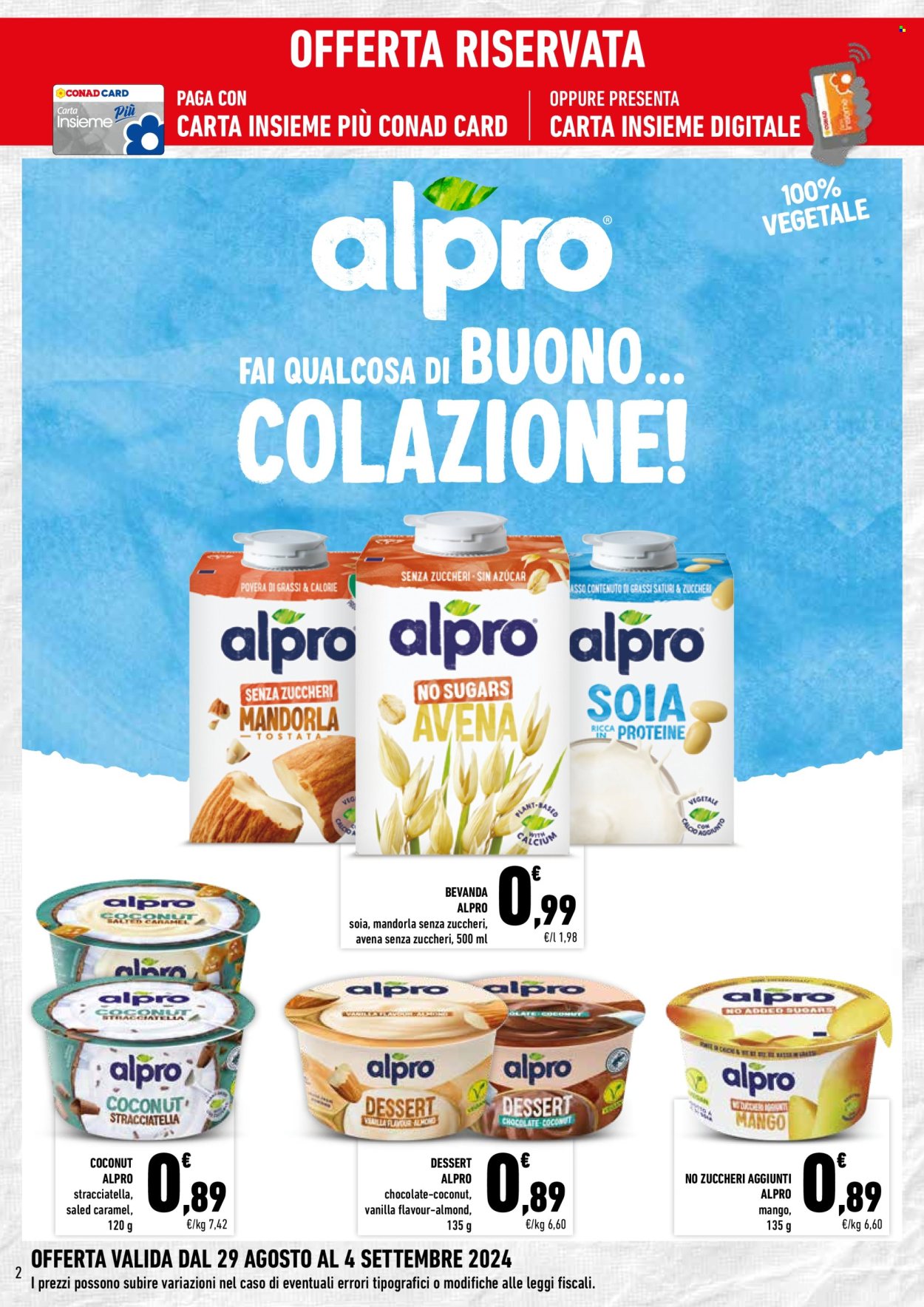 Volantino Spazio Conad - 29/8/2024 - 4/9/2024. Pagina 2