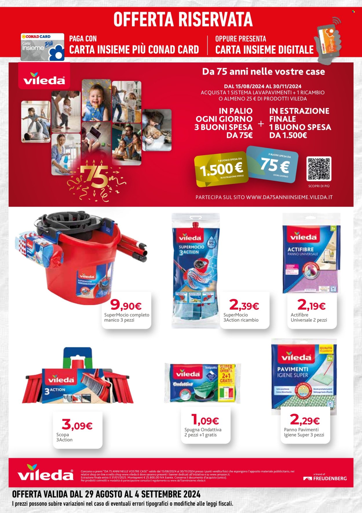 Volantino Spazio Conad - 29/8/2024 - 4/9/2024. Pagina 4