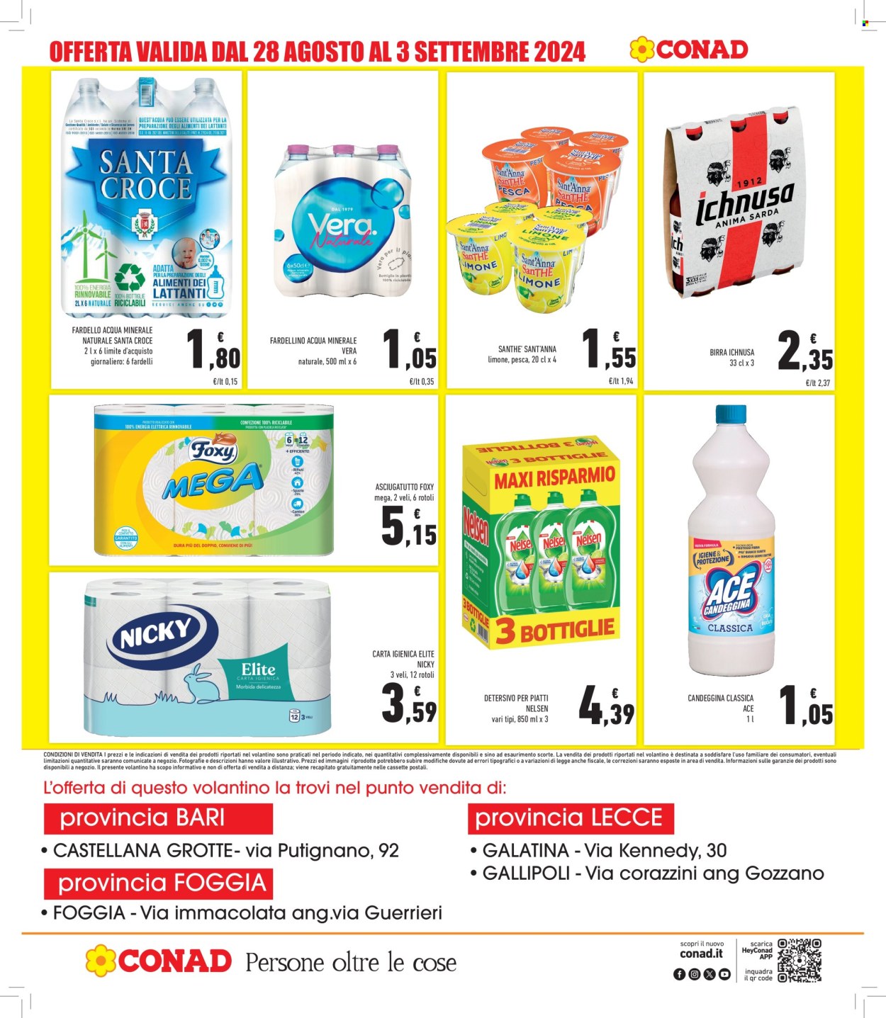Leták Conad - 28.8.2024 - 3.9.2024. Strana 4
