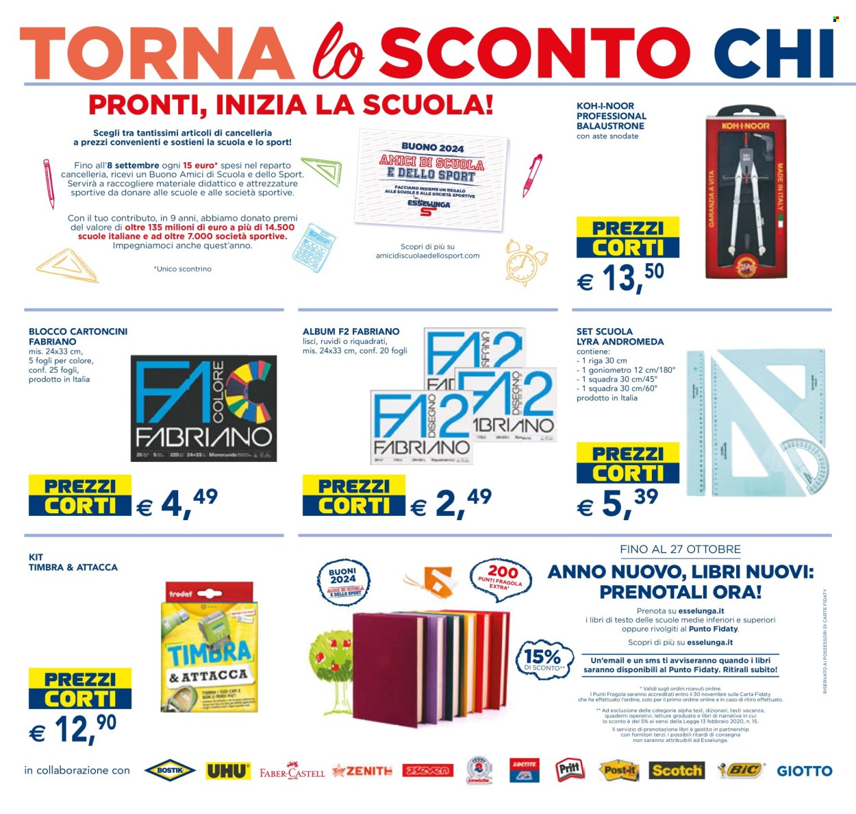 Volantino Esselunga - 26/8/2024 - 11/9/2024. Pagina 12