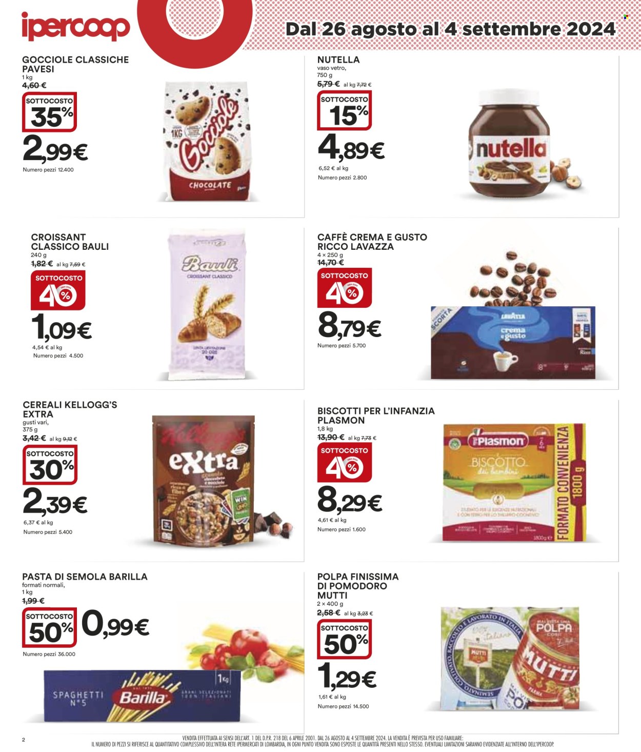 Volantino Coop - 26/8/2024 - 4/9/2024. Pagina 2