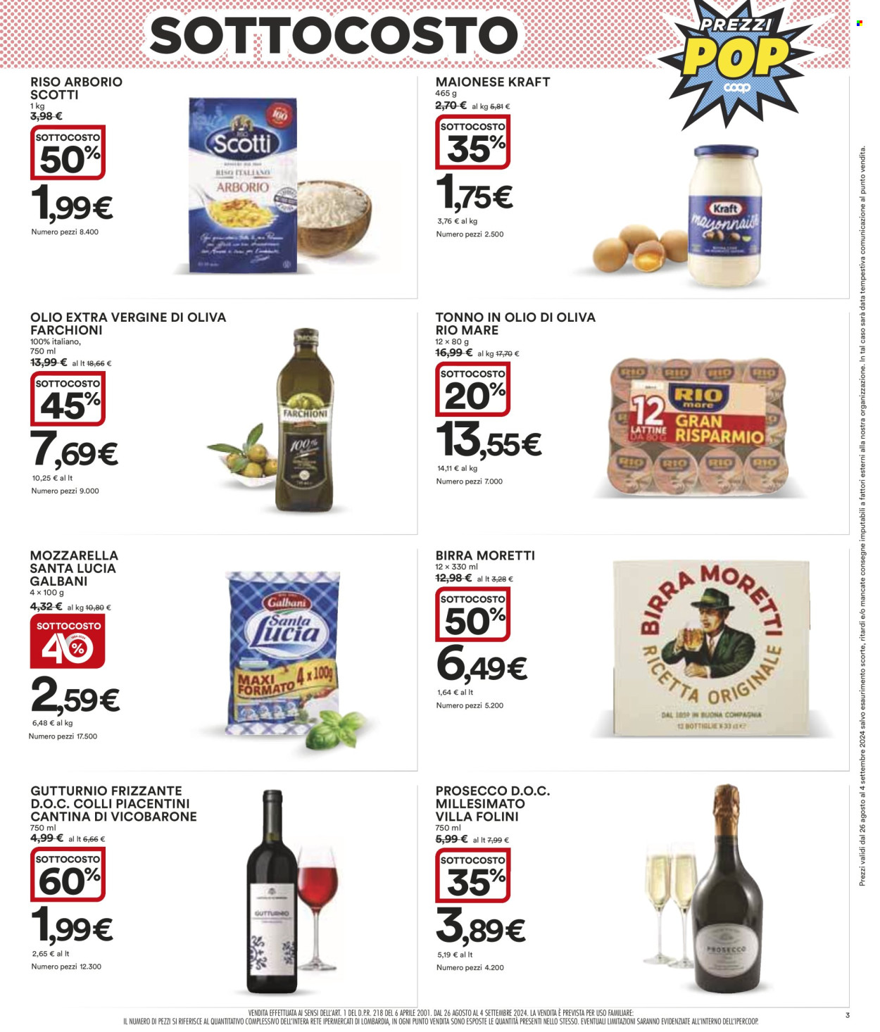 Volantino Coop - 26/8/2024 - 4/9/2024. Pagina 3
