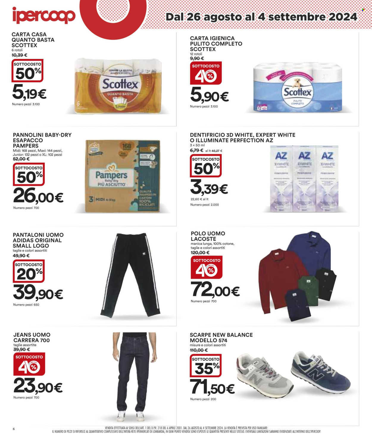 Volantino Coop - 26/8/2024 - 4/9/2024. Pagina 6