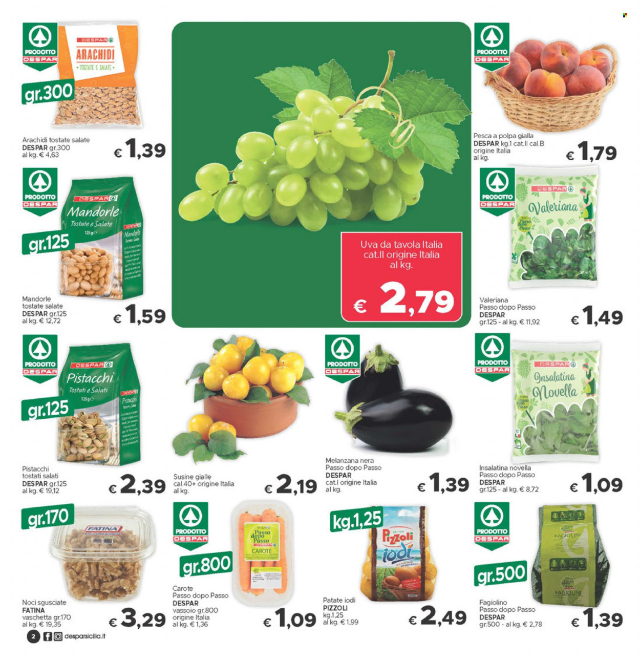 Volantino Despar - 26/8/2024 - 4/9/2024. Pagina 2