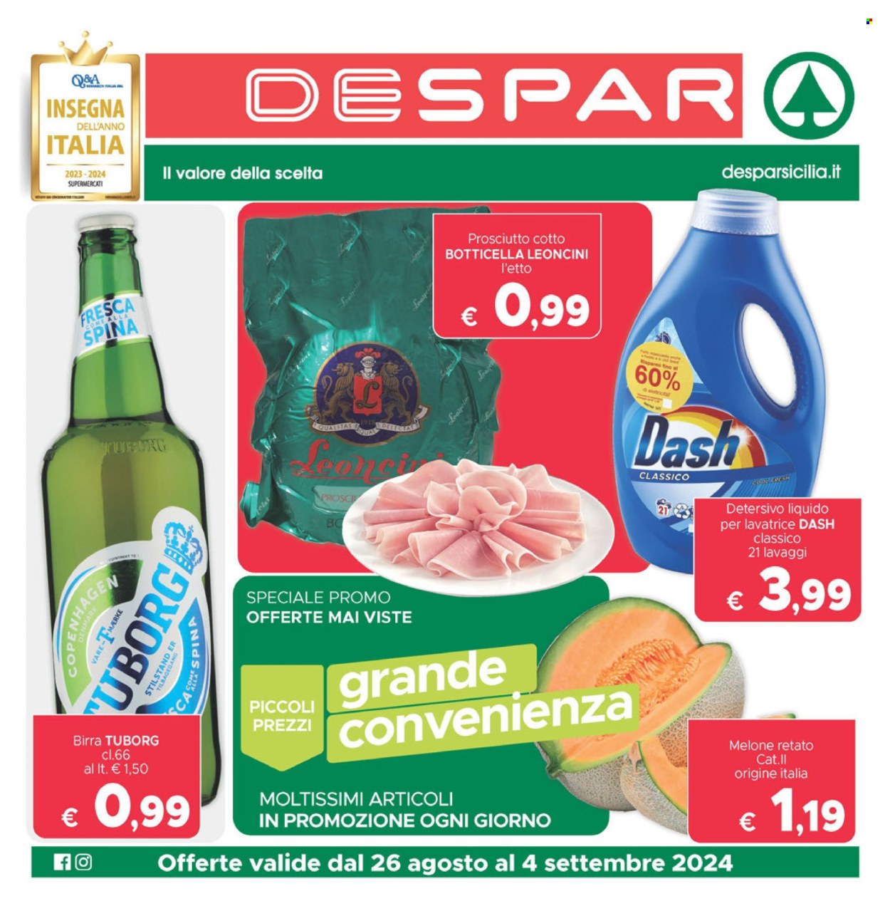 Volantino Despar - 26/8/2024 - 4/9/2024. Pagina 16