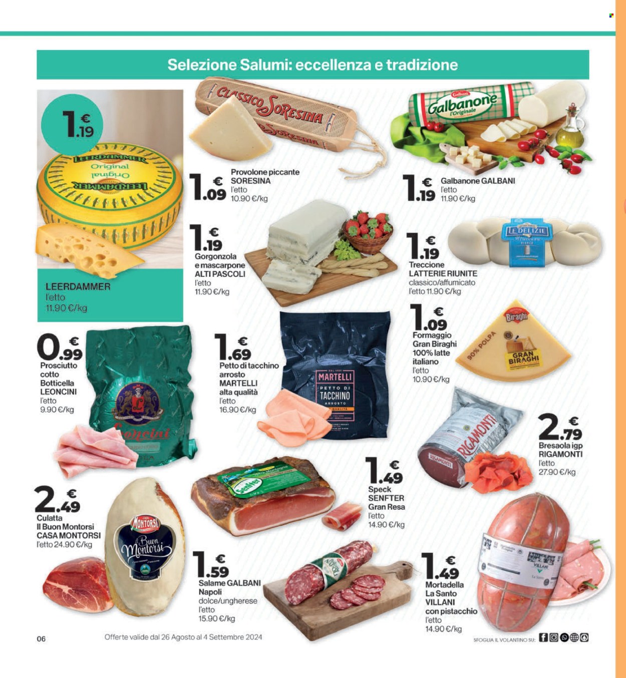 Volantino Eurospar - 26/8/2024 - 4/9/2024. Pagina 6