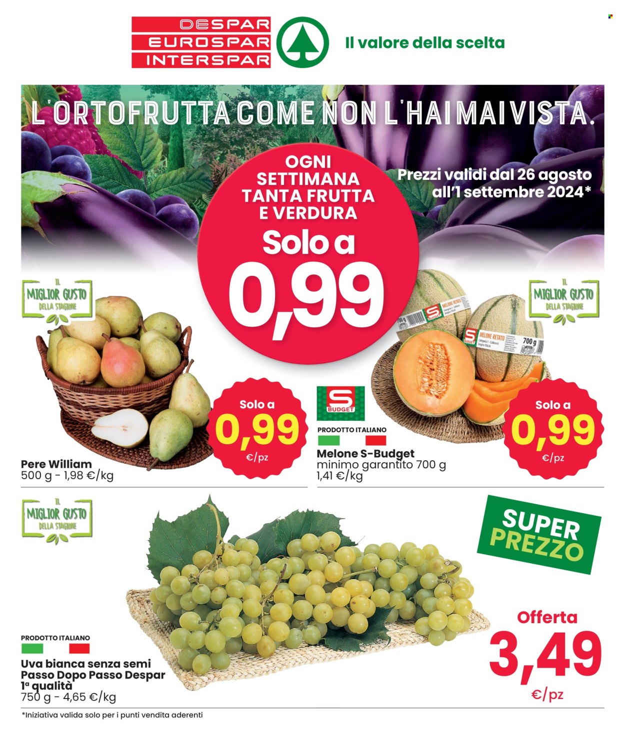 Volantino Interspar - 26/8/2024 - 1/9/2024. Pagina 2