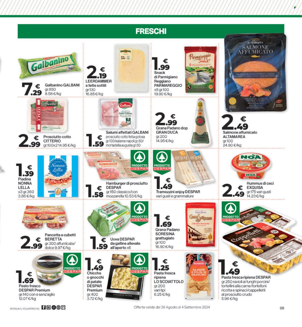 Volantino Interspar - 26/8/2024 - 4/9/2024. Pagina 9