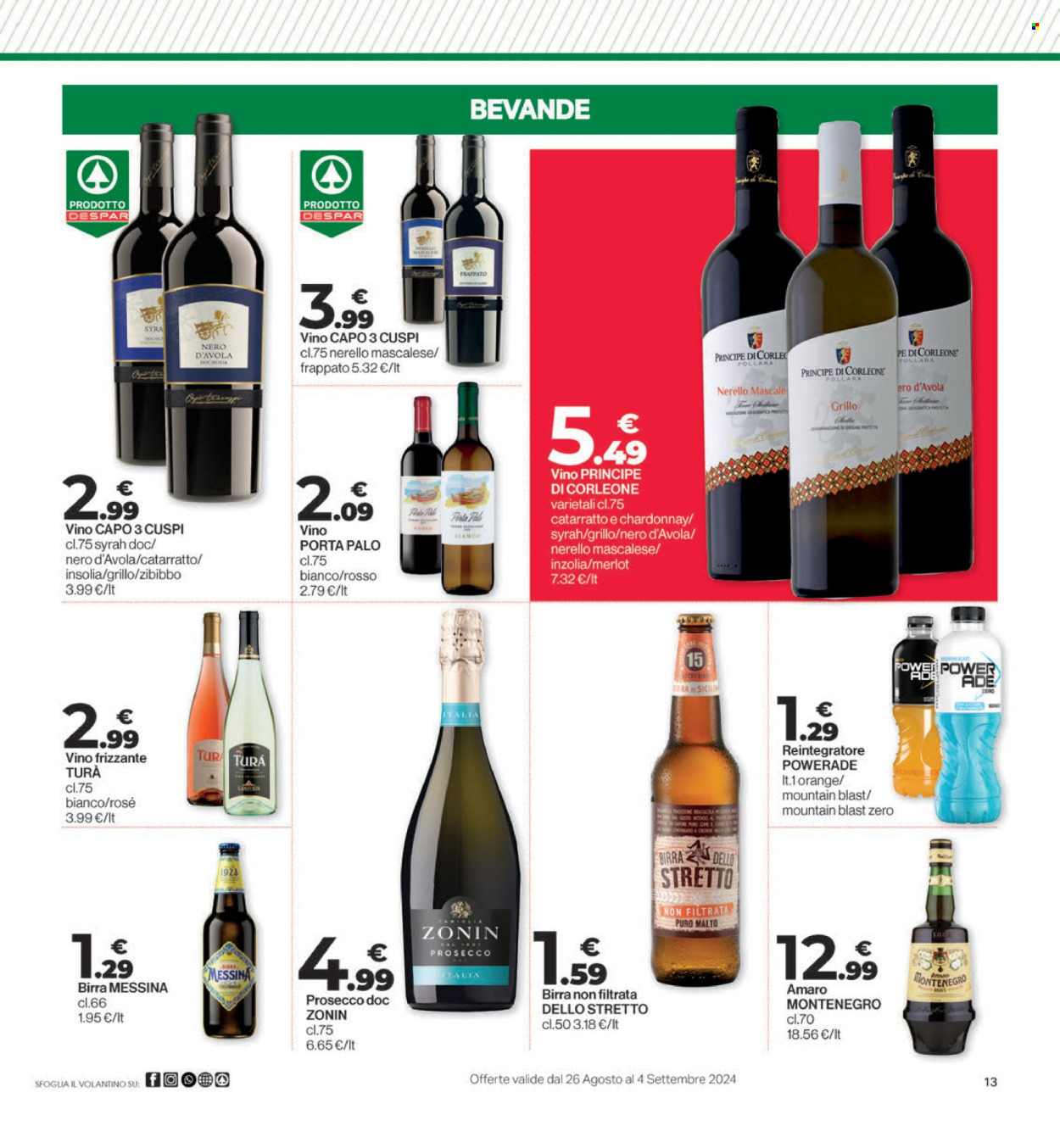 Volantino Interspar - 26/8/2024 - 4/9/2024. Pagina 13