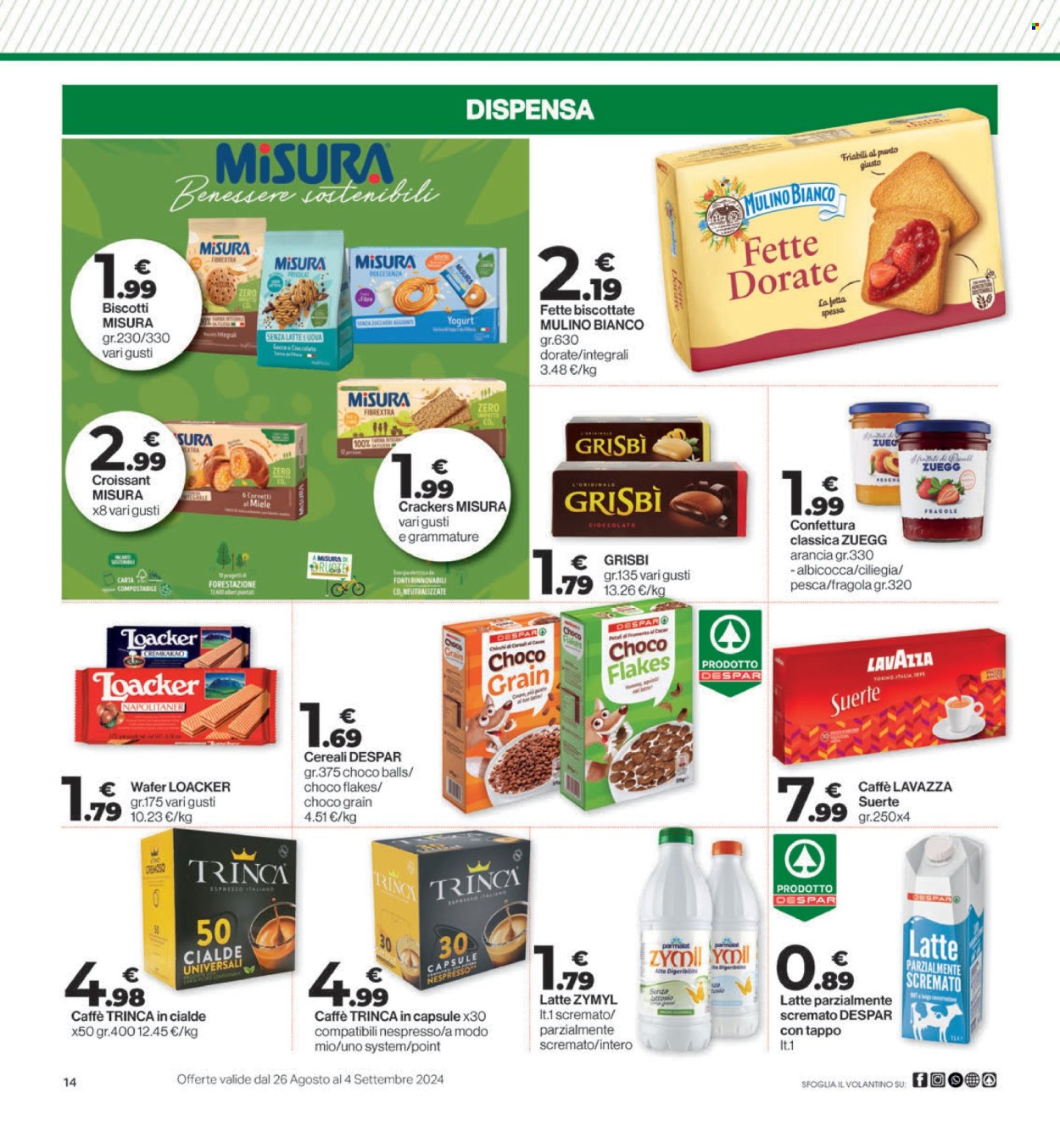Volantino Interspar - 26/8/2024 - 4/9/2024. Pagina 14