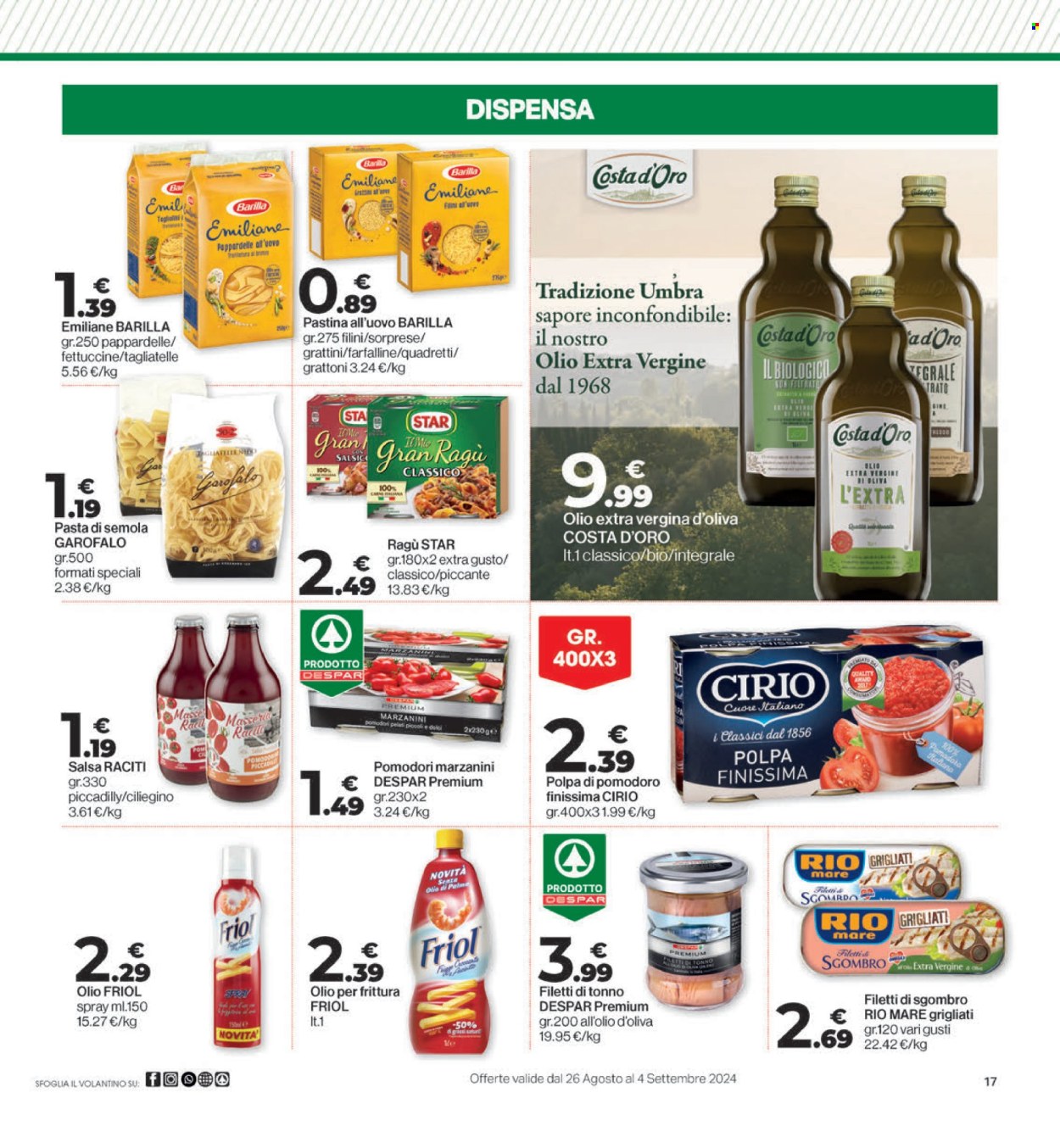 Volantino Interspar - 26/8/2024 - 4/9/2024. Pagina 17