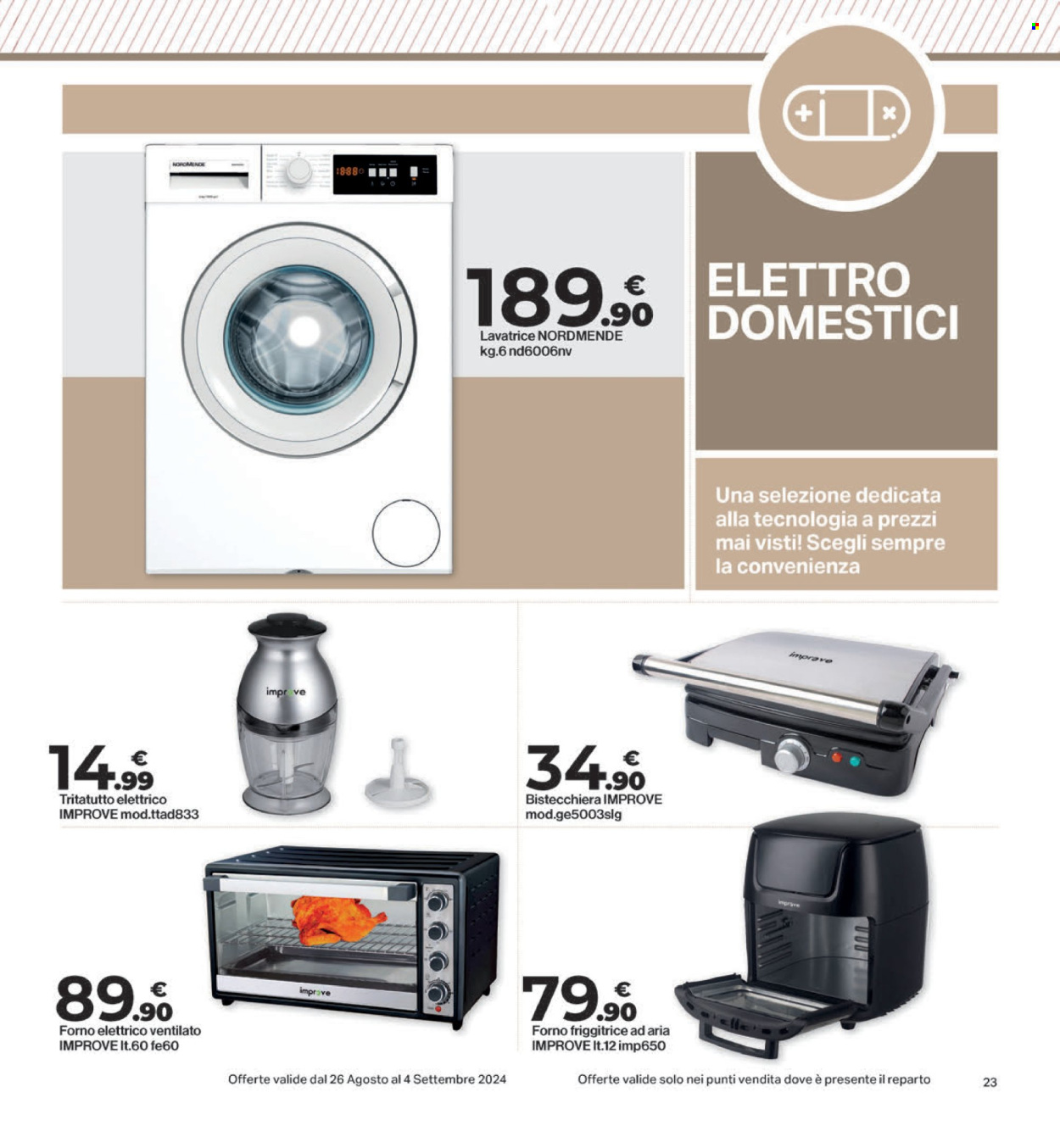 Volantino Interspar - 26/8/2024 - 4/9/2024. Pagina 23