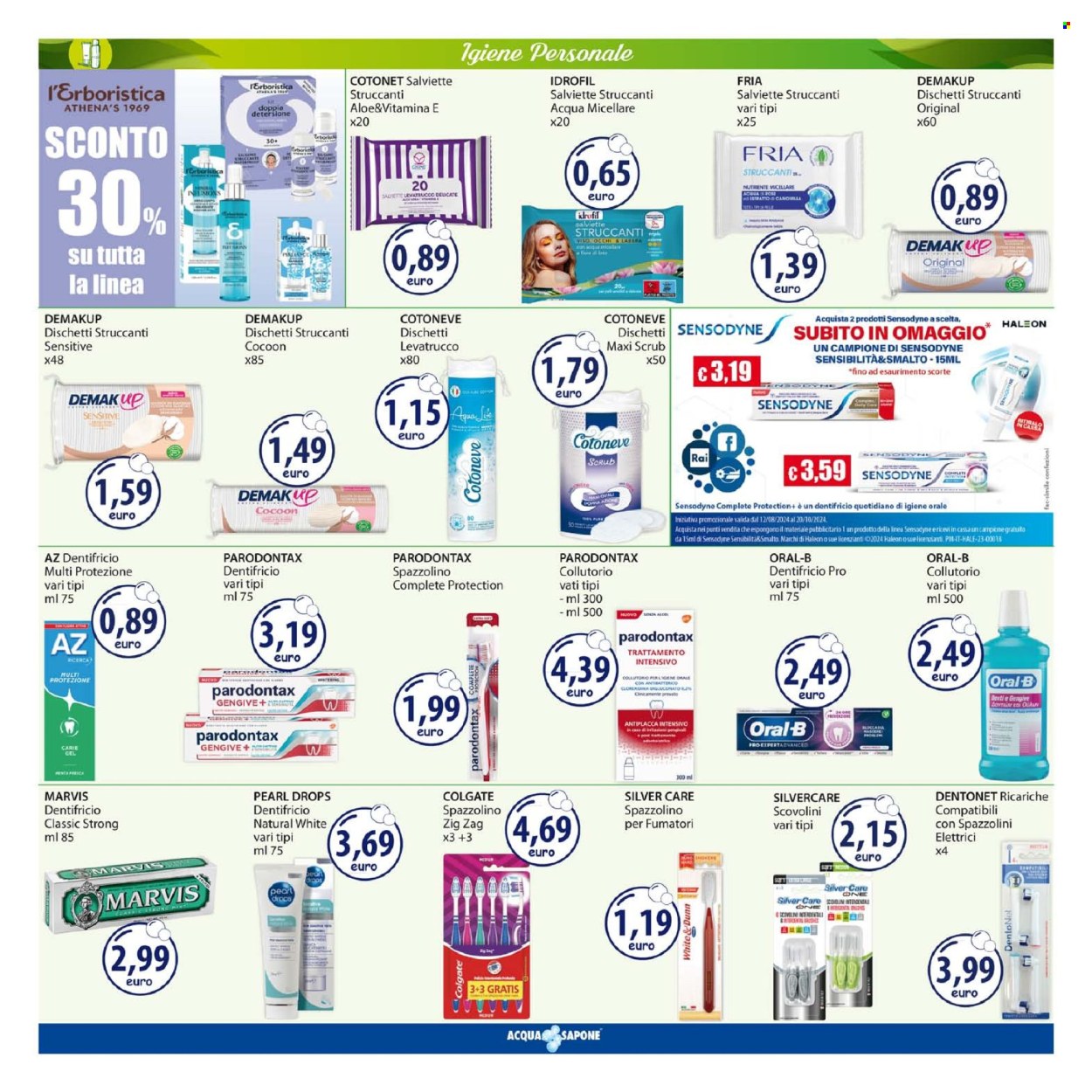 Volantino Acqua & Sapone - 26/8/2024 - 8/9/2024. Pagina 9