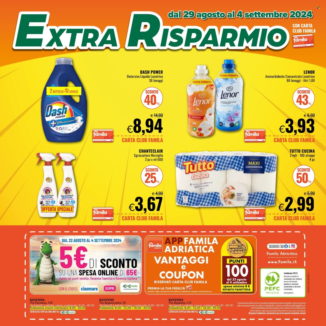 Volantino Famila - 29/8/2024 - 4/9/2024. Pagina 4