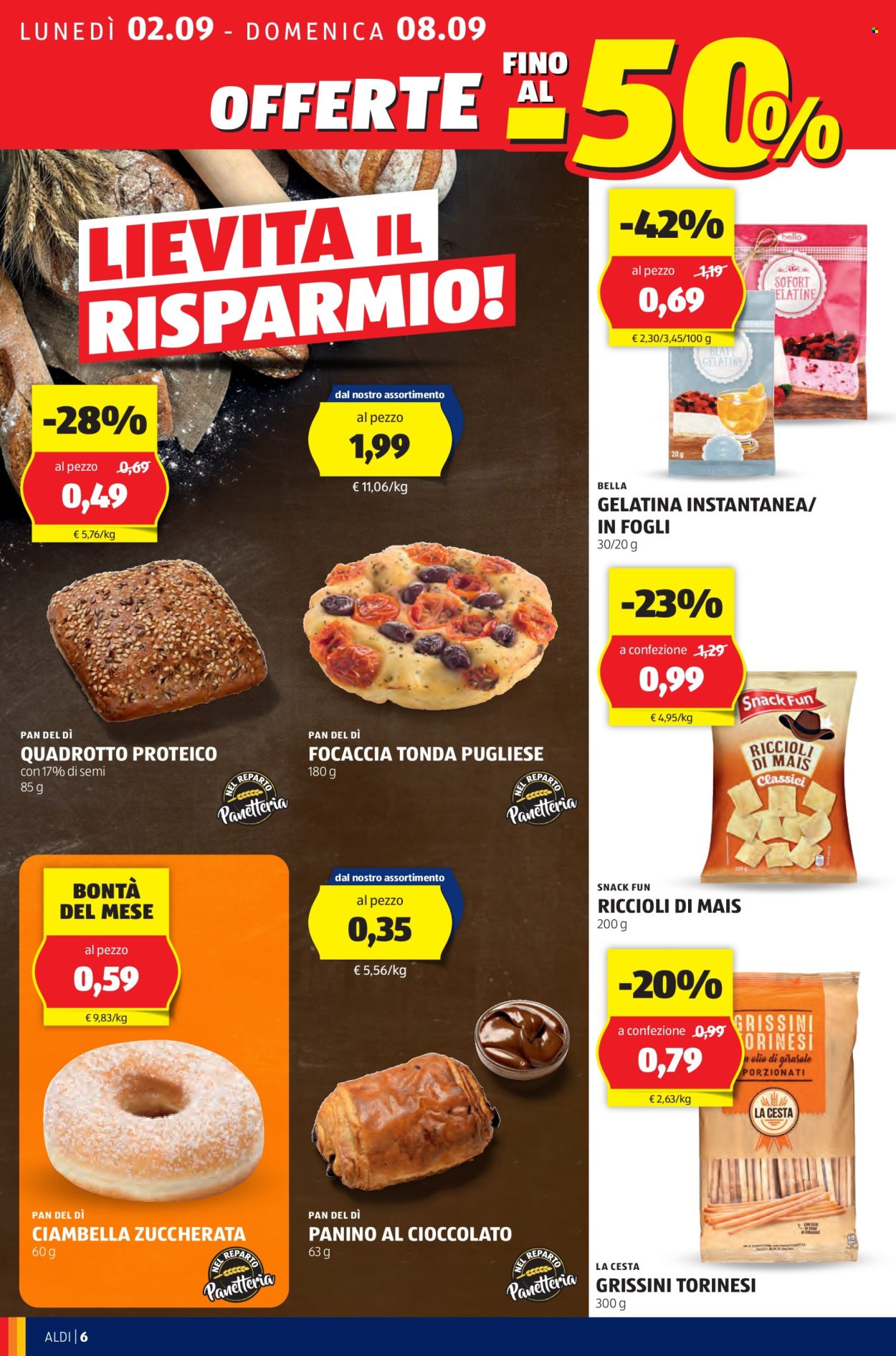 Volantino Aldi - 2/9/2024 - 8/9/2024. Pagina 6