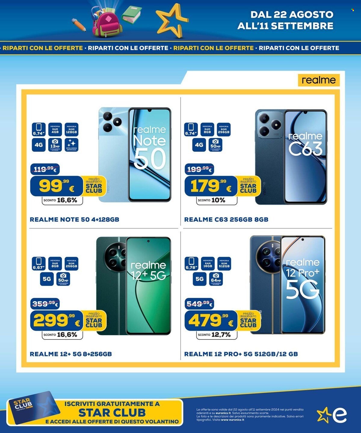 Volantino Euronics - 22/8/2024 - 11/9/2024. Pagina 3