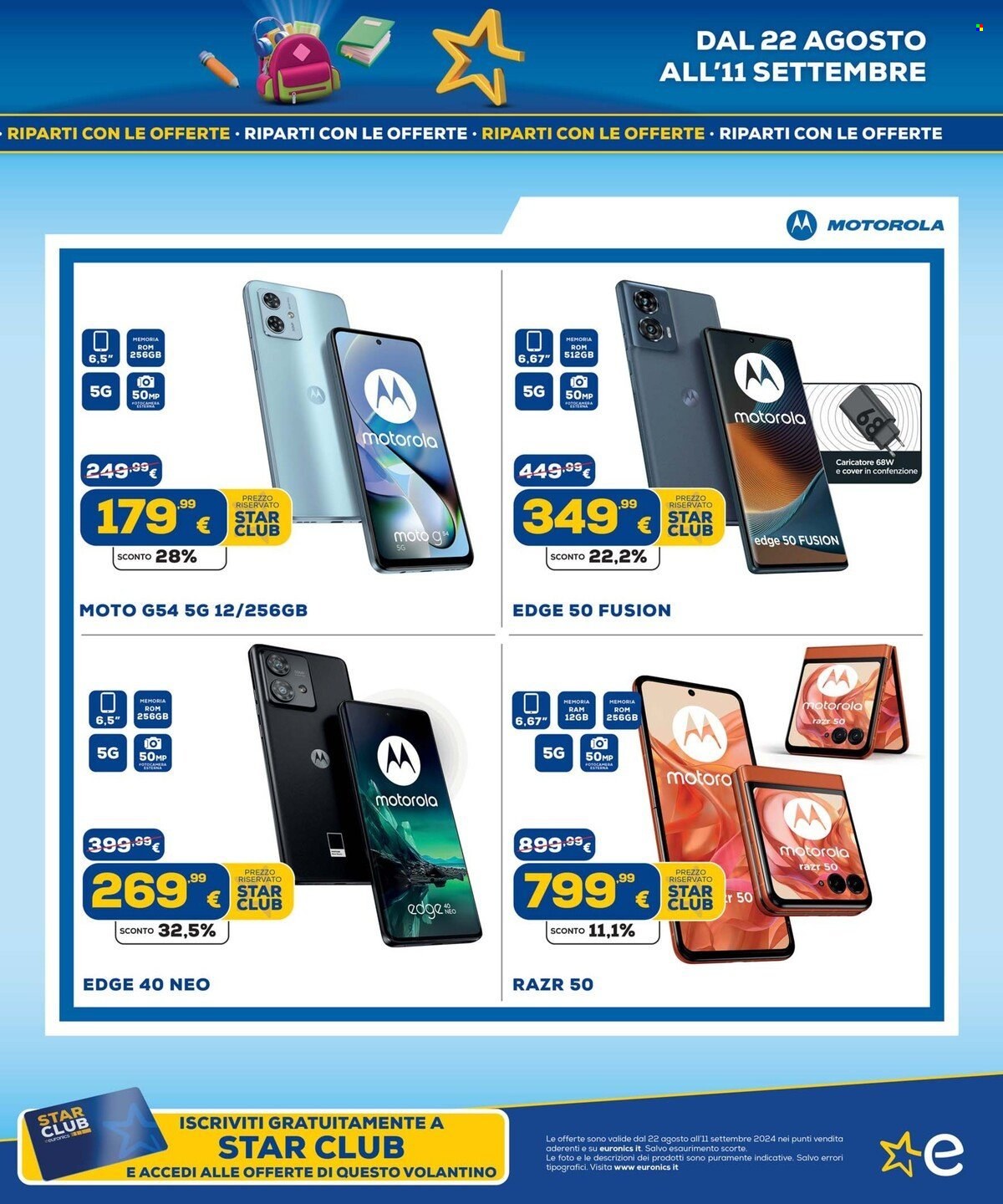 Volantino Euronics - 22/8/2024 - 11/9/2024. Pagina 5