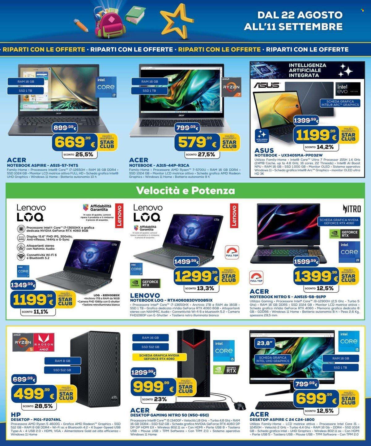Volantino Euronics - 22/8/2024 - 11/9/2024. Pagina 19