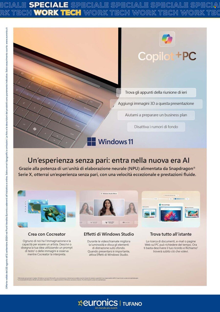 Volantino Euronics - 22/8/2024 - 11/9/2024. Pagina 6