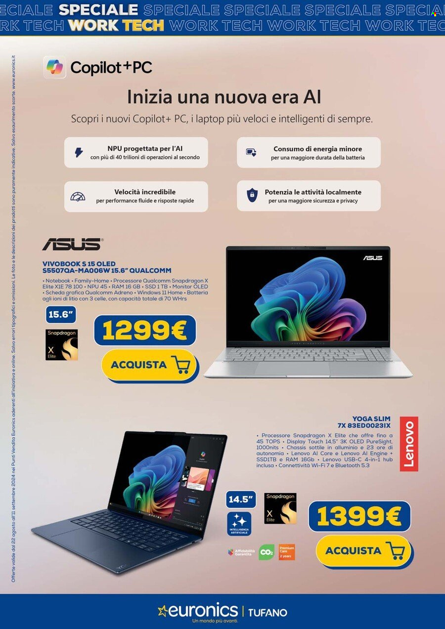 Leták Euronics - 22.8.2024 - 11.9.2024. Strana 7