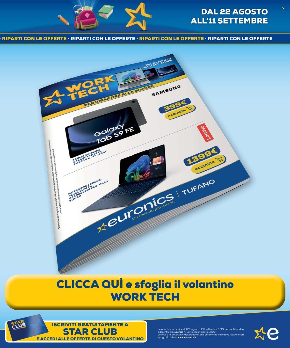 Leták Euronics - 22.8.2024 - 11.9.2024. Strana 23