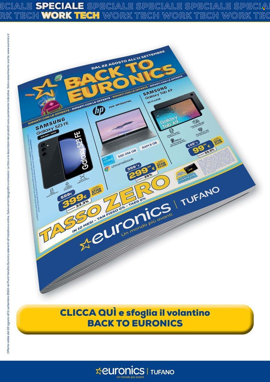 Leták Euronics - 22.8.2024 - 11.9.2024. Strana 19