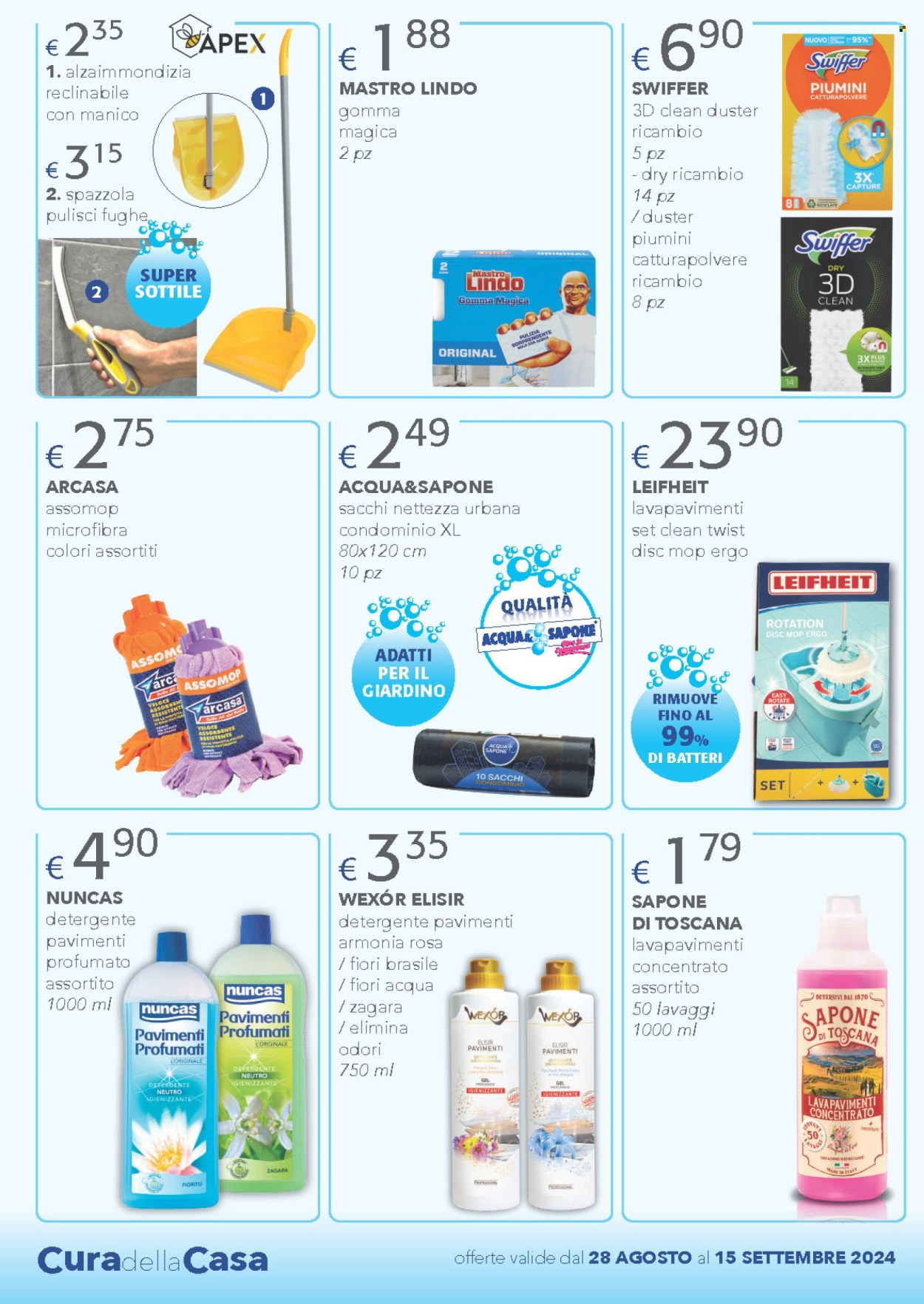 Leták Acqua & Sapone - 28.8.2024 - 15.9.2024. Strana 4