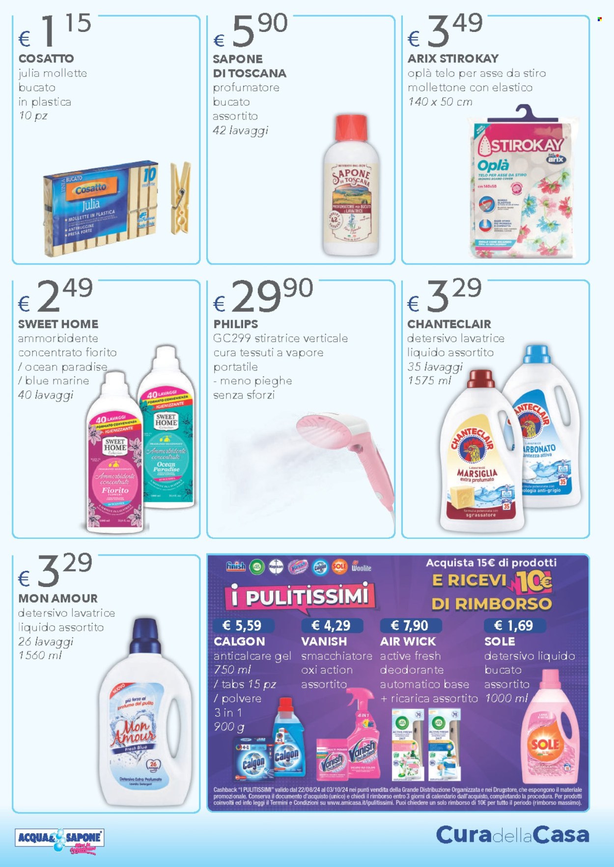 Leták Acqua & Sapone - 28.8.2024 - 15.9.2024. Strana 9