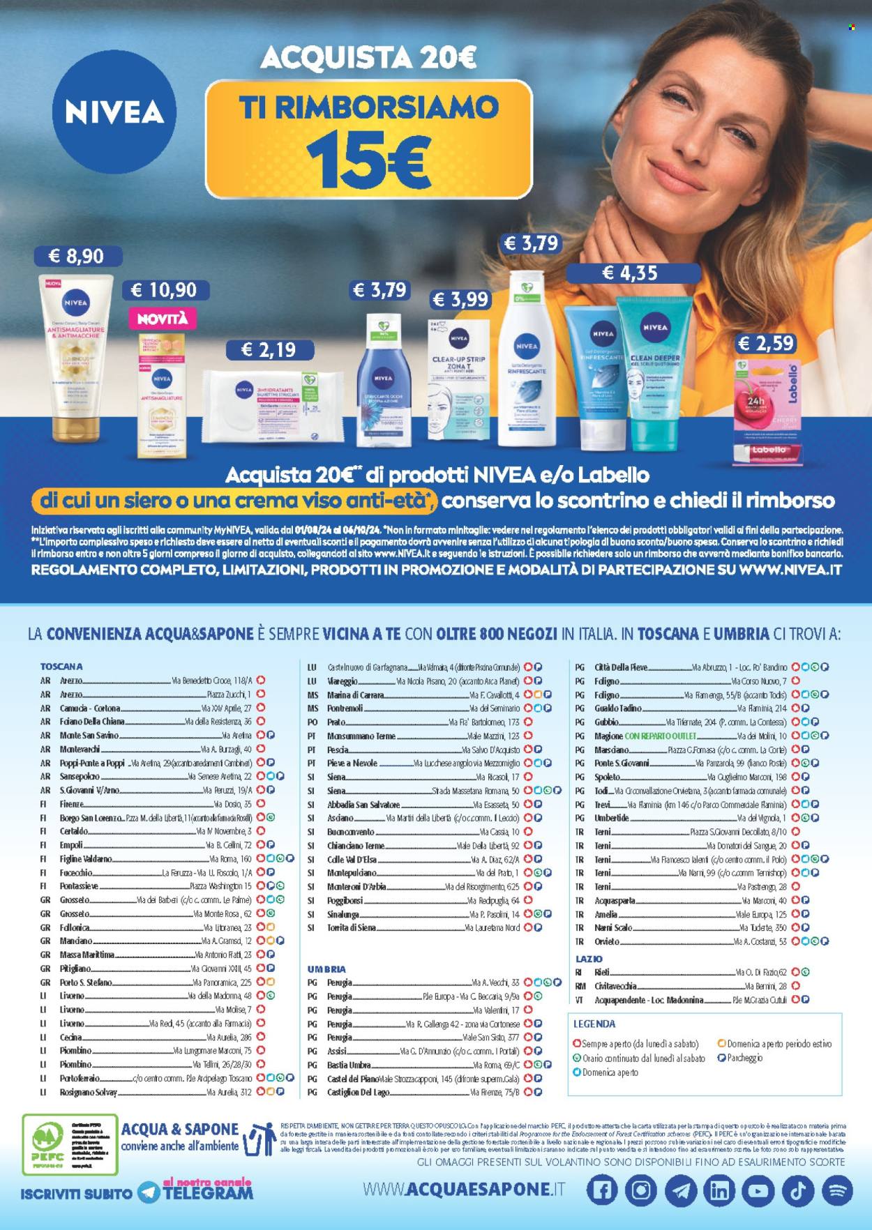 Leták Acqua & Sapone - 28.8.2024 - 15.9.2024. Strana 20