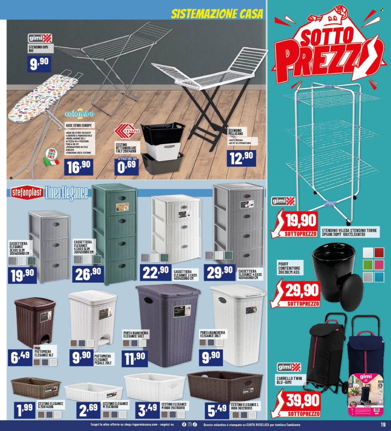 Leták Risparmio Casa - 29.8.2024 - 14.9.2024. Strana 19