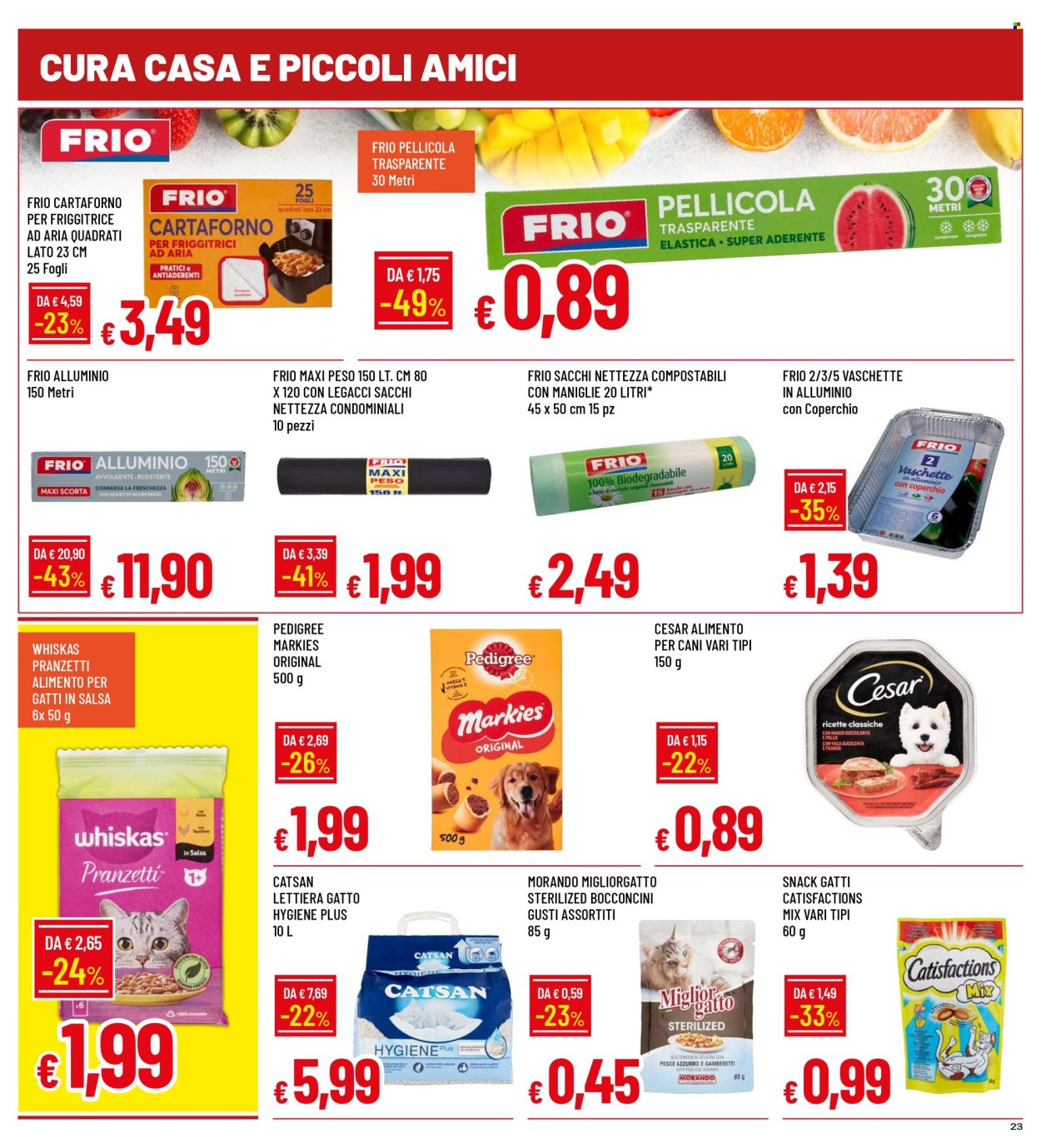Volantino Famila - 29/8/2024 - 8/9/2024. Pagina 23