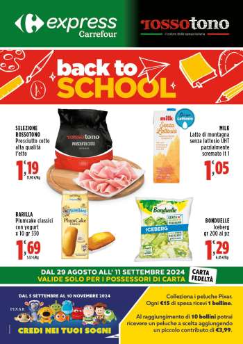 Volantino Carrefour - 29/8/2024 - 11/9/2024.