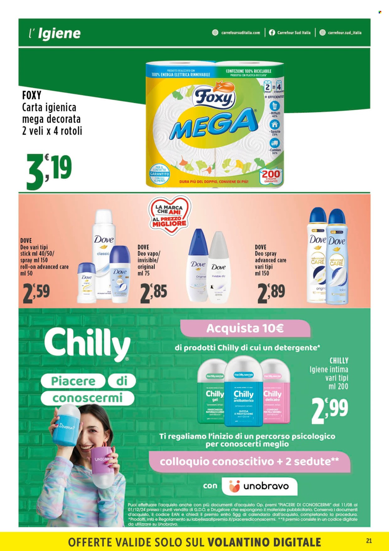 Volantino Carrefour - 29/8/2024 - 11/9/2024. Pagina 21