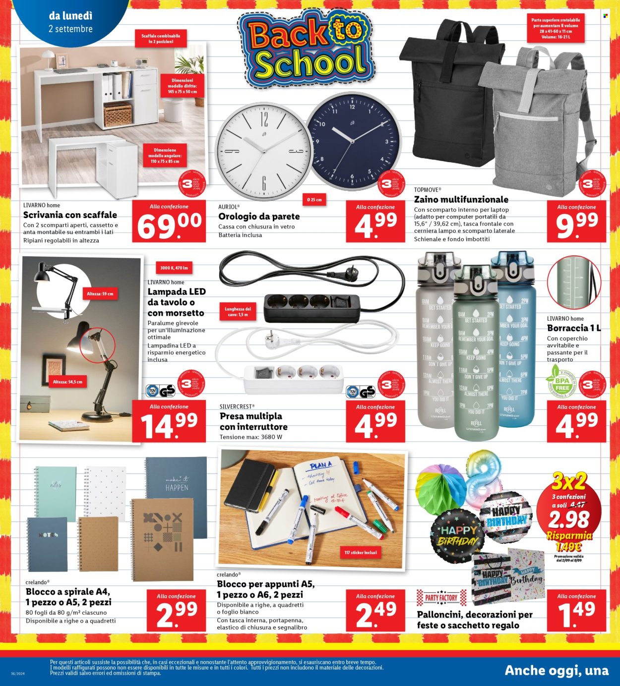 Volantino Lidl - 2/9/2024 - 8/9/2024. Pagina 24