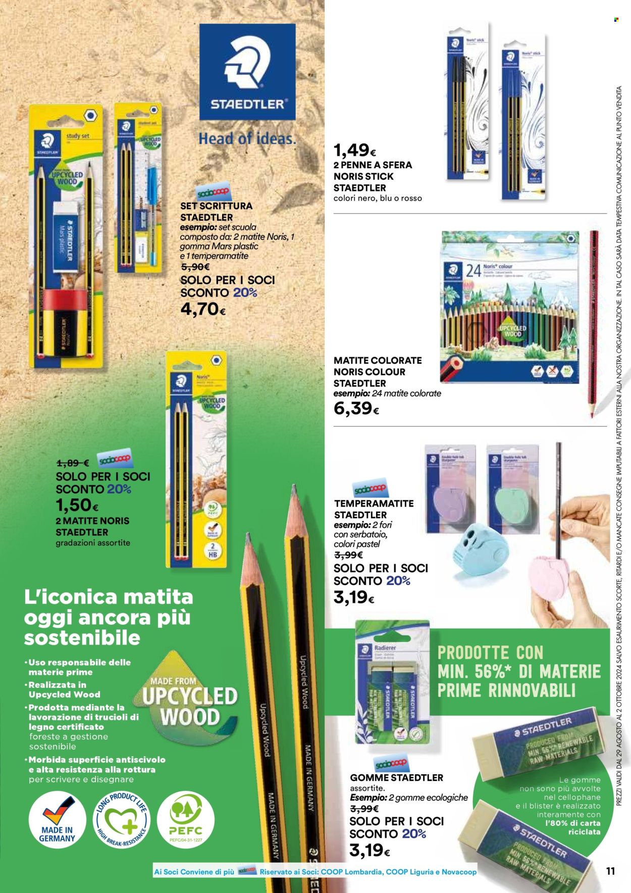 Volantino Coop - 29/8/2024 - 2/10/2024. Pagina 11