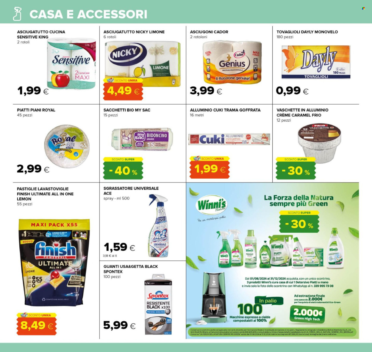 Volantino Oasi - 30/8/2024 - 8/9/2024. Pagina 28
