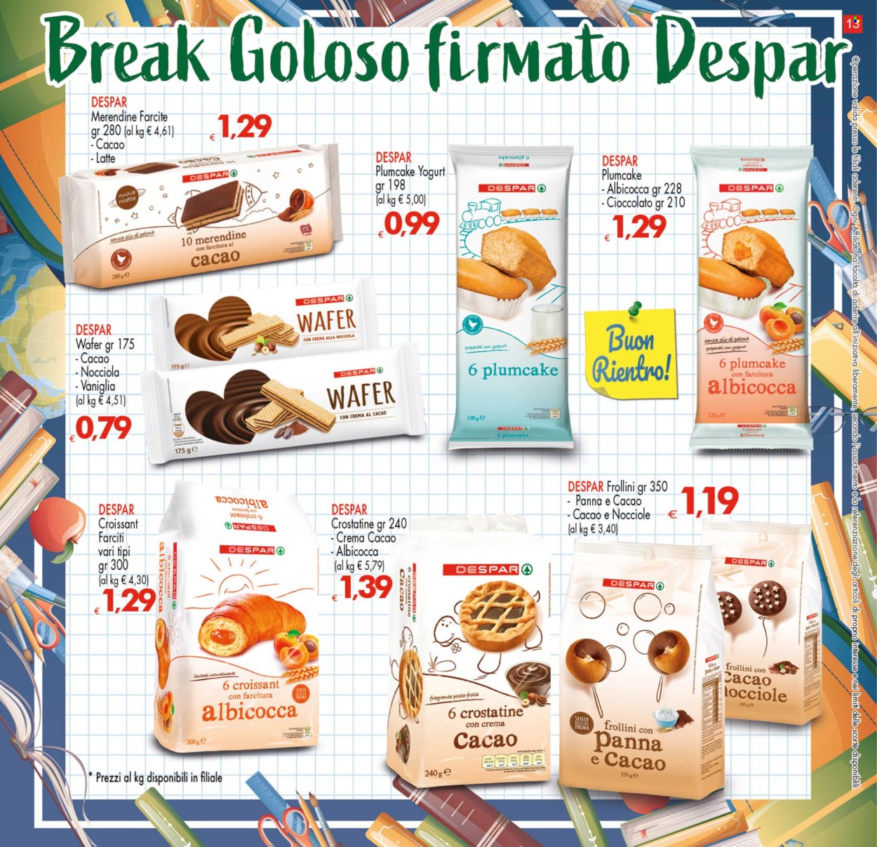 Volantino Despar - 29/8/2024 - 11/9/2024. Pagina 13