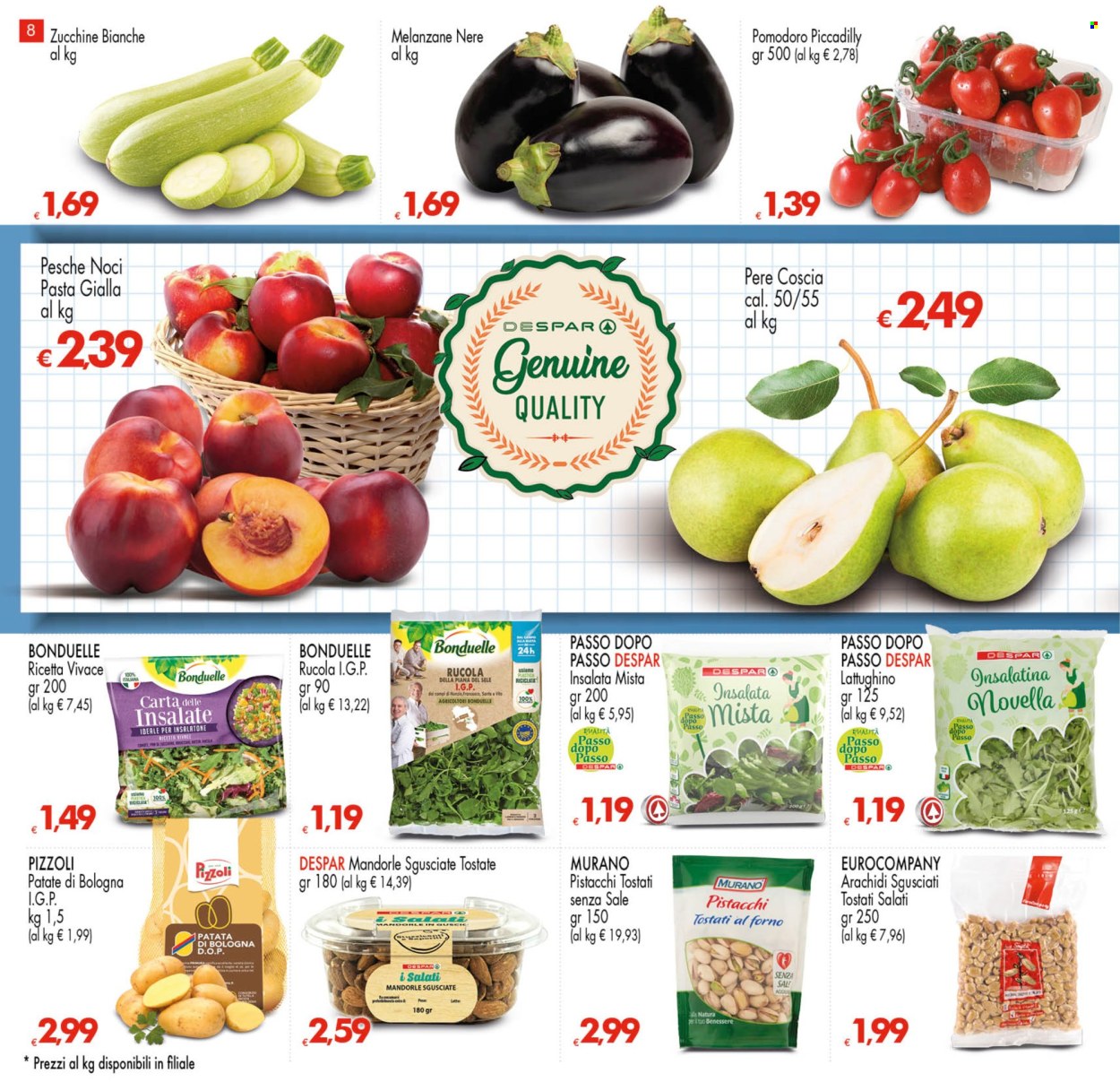 Volantino Eurospar - 29/8/2024 - 11/9/2024. Pagina 8