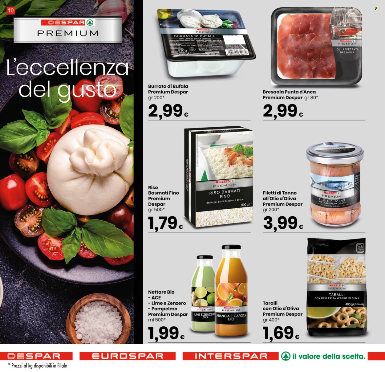 Volantino Eurospar - 29/8/2024 - 11/9/2024. Pagina 10