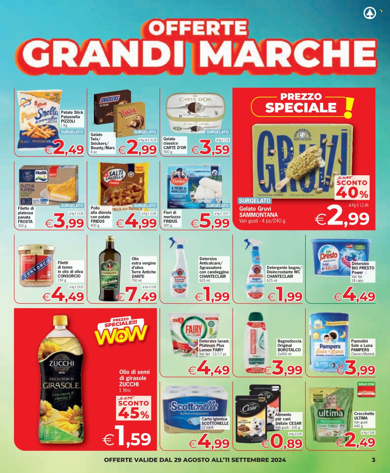 Leták Eurospar - 29.8.2024 - 11.9.2024. Strana 3