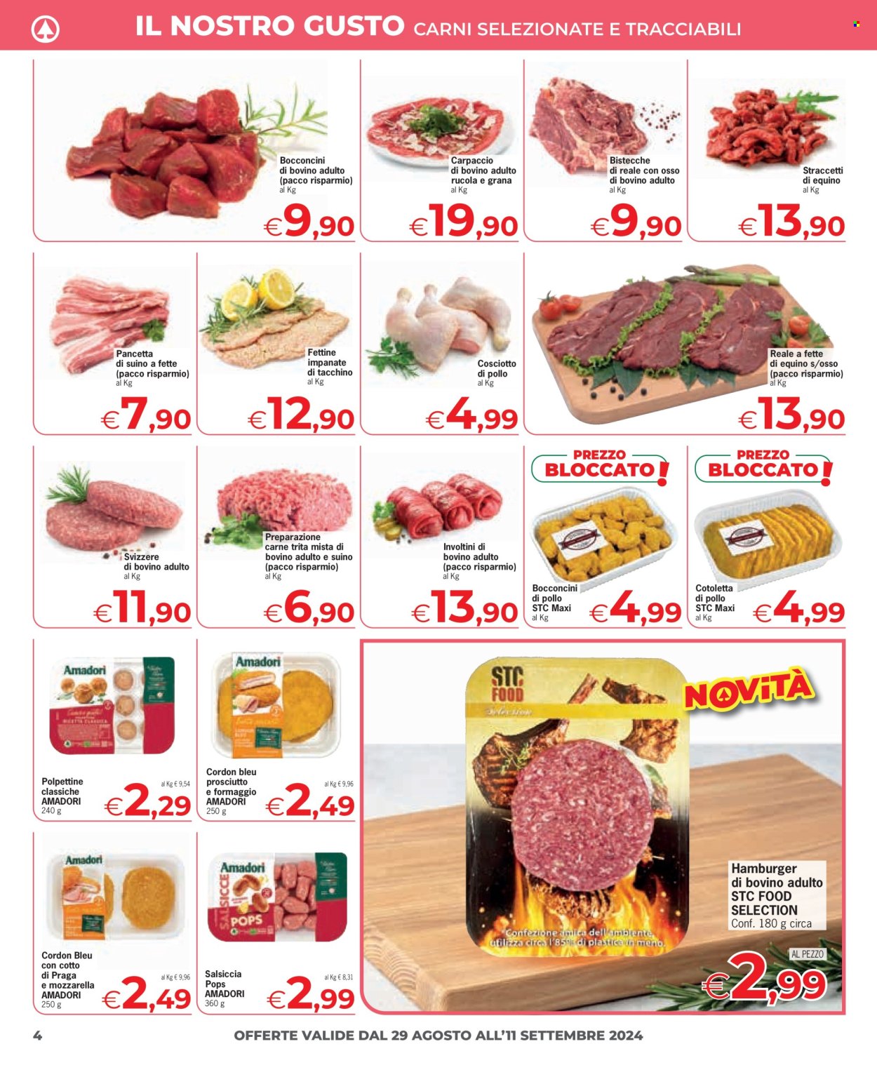 Leták Eurospar - 29.8.2024 - 11.9.2024. Strana 4