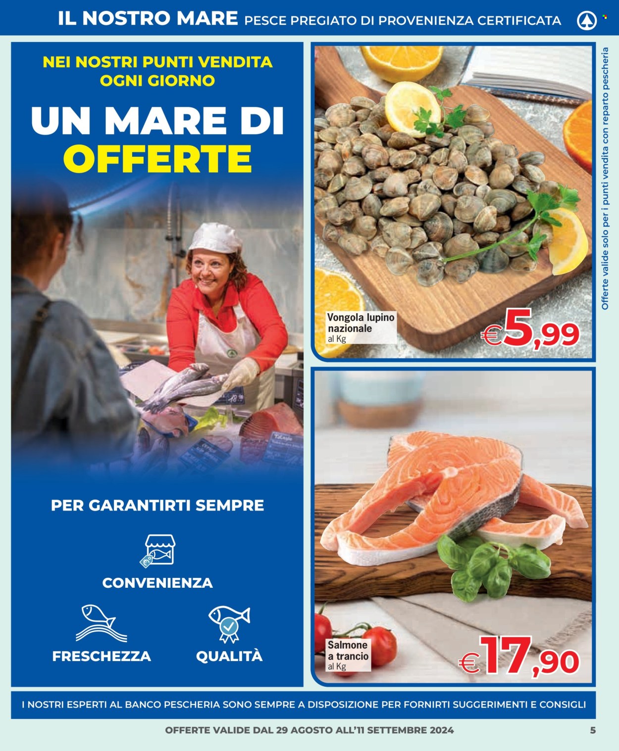Volantino Eurospar - 29/8/2024 - 11/9/2024. Pagina 5
