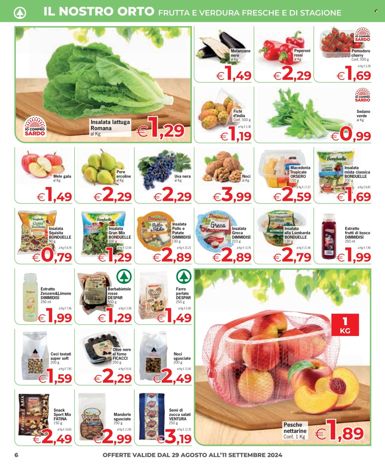 Volantino Eurospar - 29/8/2024 - 11/9/2024. Pagina 6
