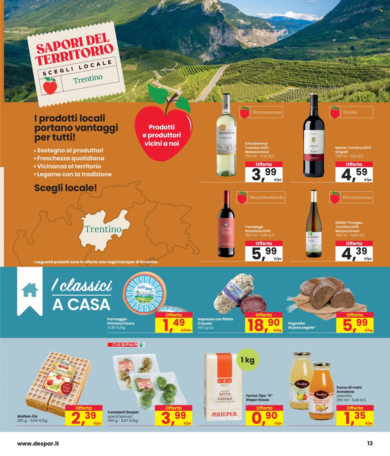 Volantino Interspar - 29/8/2024 - 11/9/2024. Pagina 13