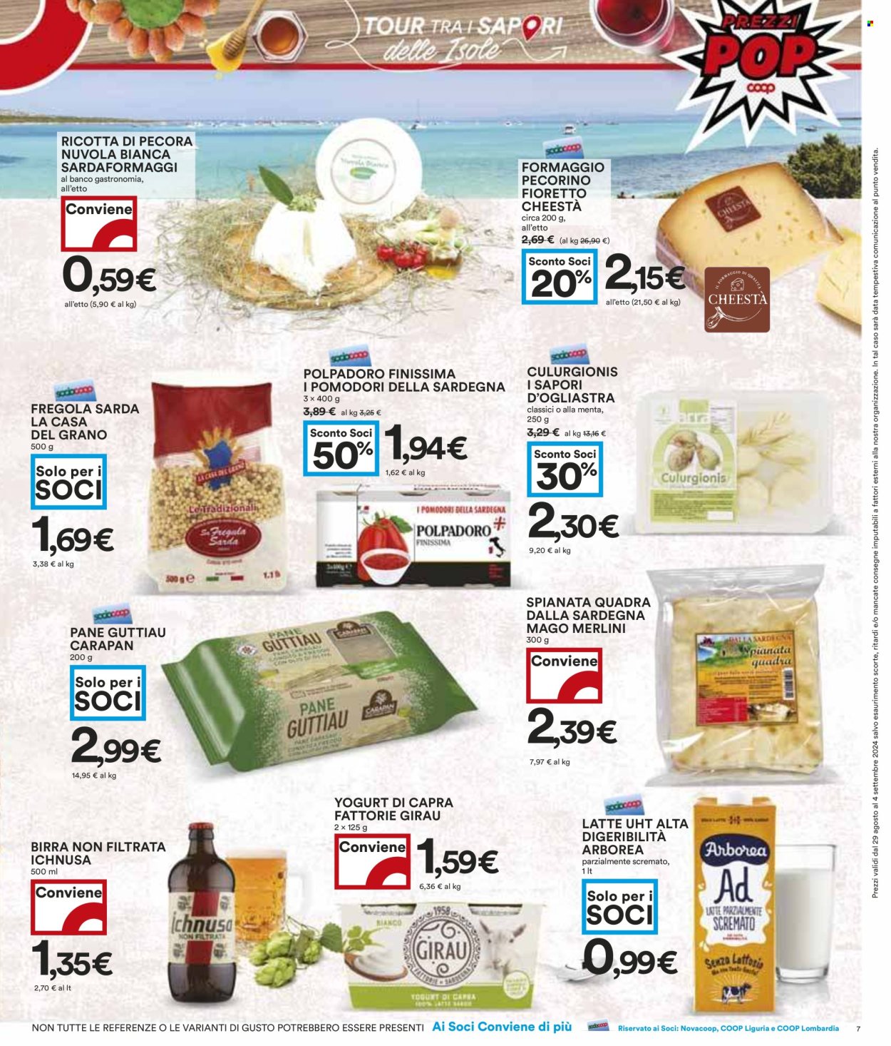 Volantino Coop - 29/8/2024 - 4/9/2024. Pagina 7