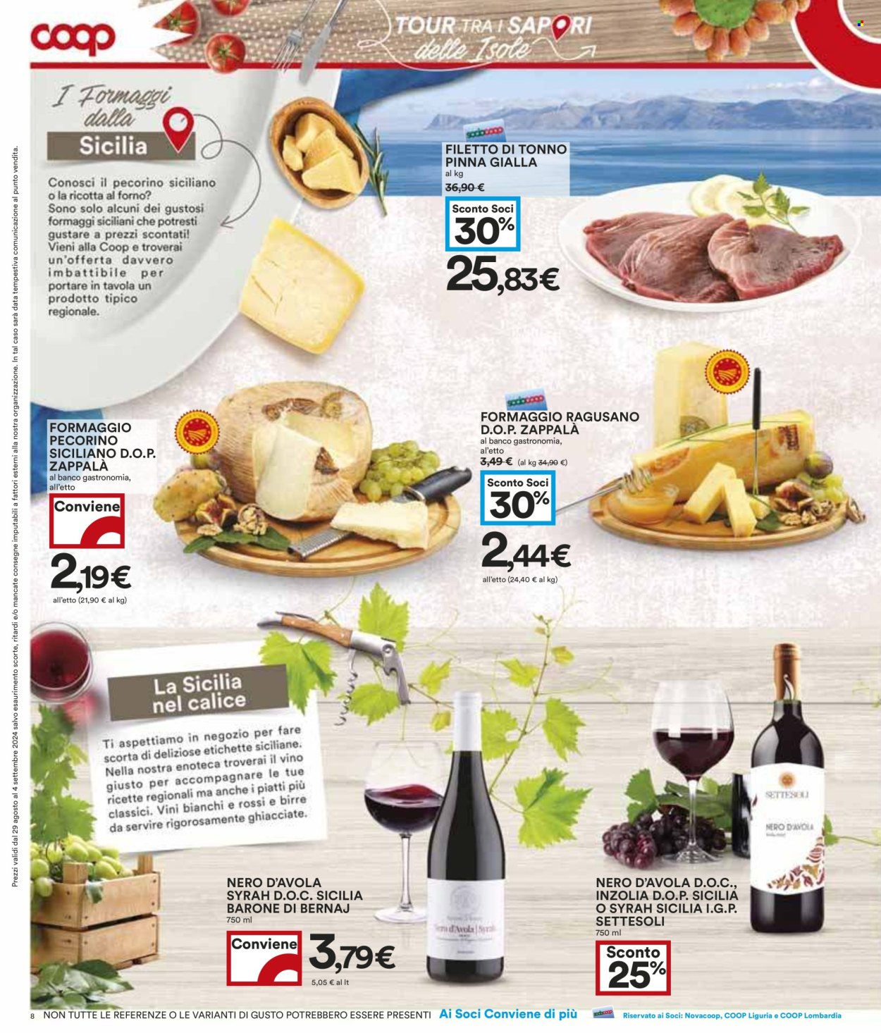 Volantino Coop - 29/8/2024 - 4/9/2024. Pagina 8
