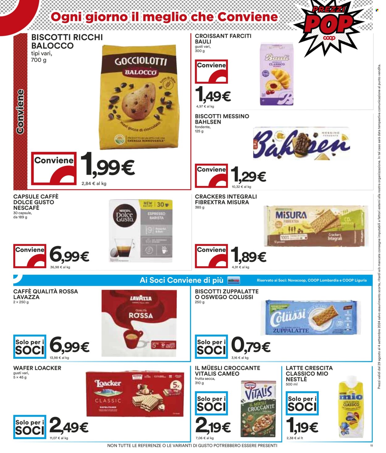 Volantino Coop - 29/8/2024 - 4/9/2024. Pagina 11