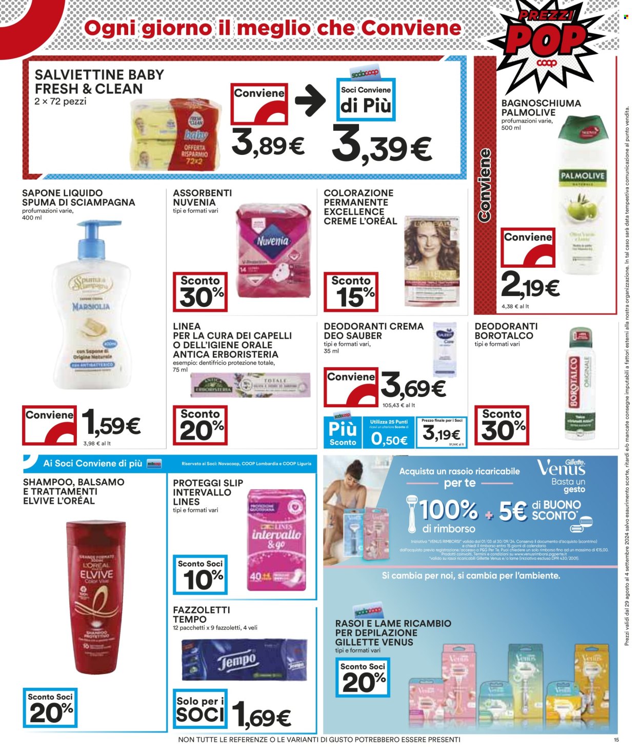Volantino Coop - 29/8/2024 - 4/9/2024. Pagina 15